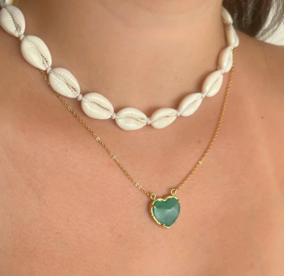 Finer Signed In Love Chalcedony Necklace