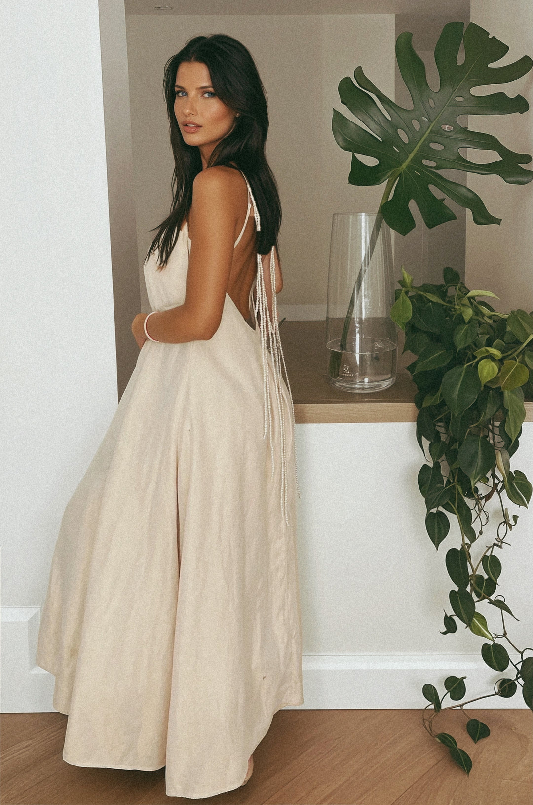 The Ritz Maxi Dress In Gold