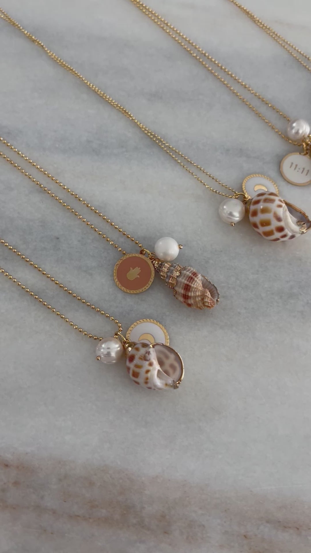 Seashells By The Seashore Necklace