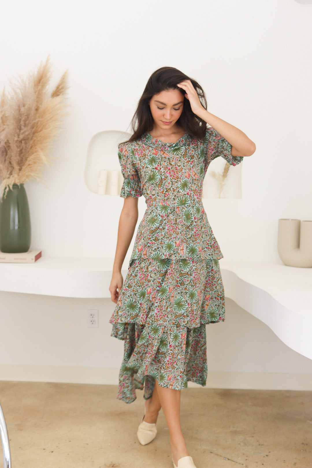 Words Palm Spring Dress