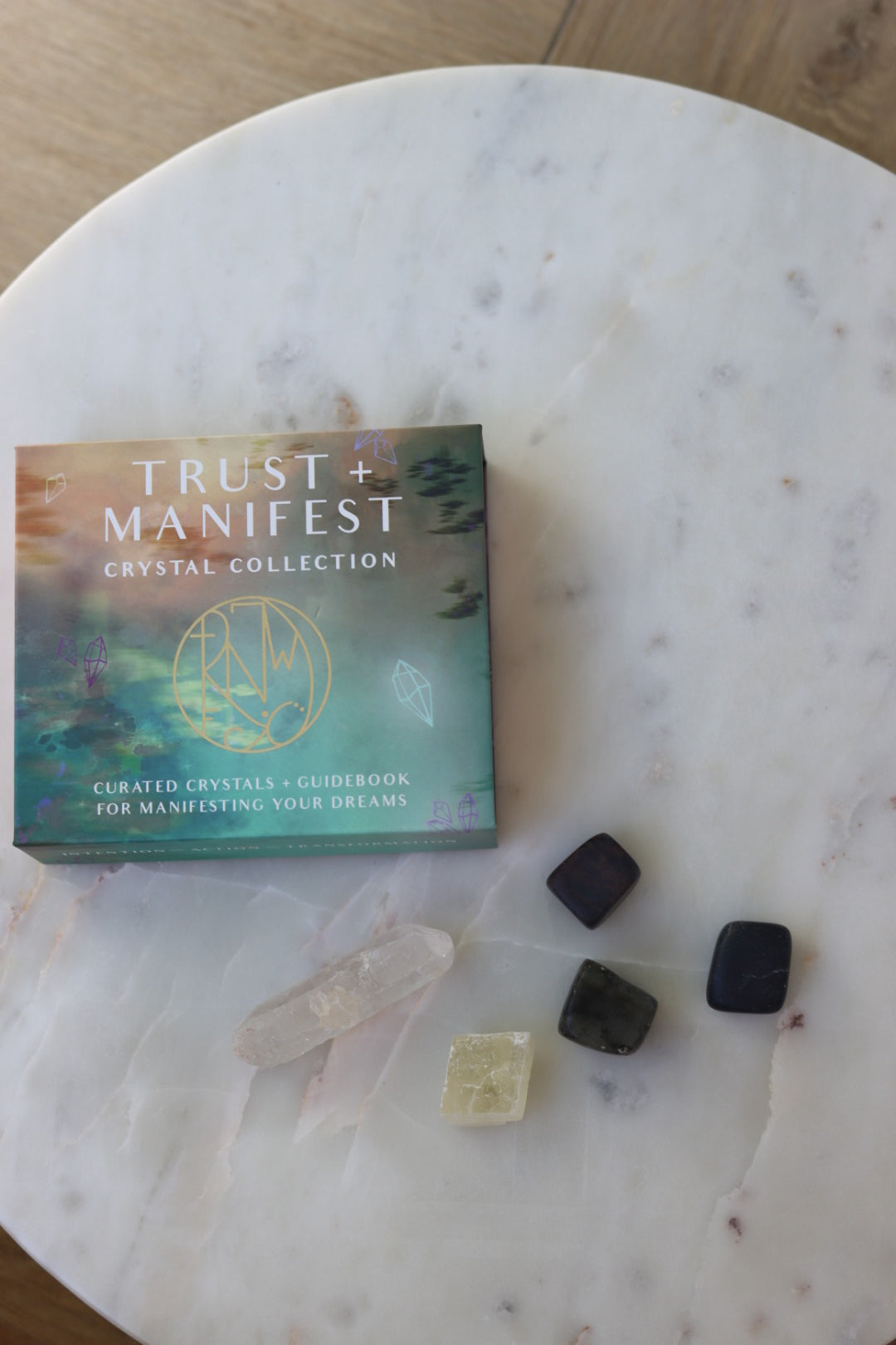 Trust & Manifest Crystal Stone Set