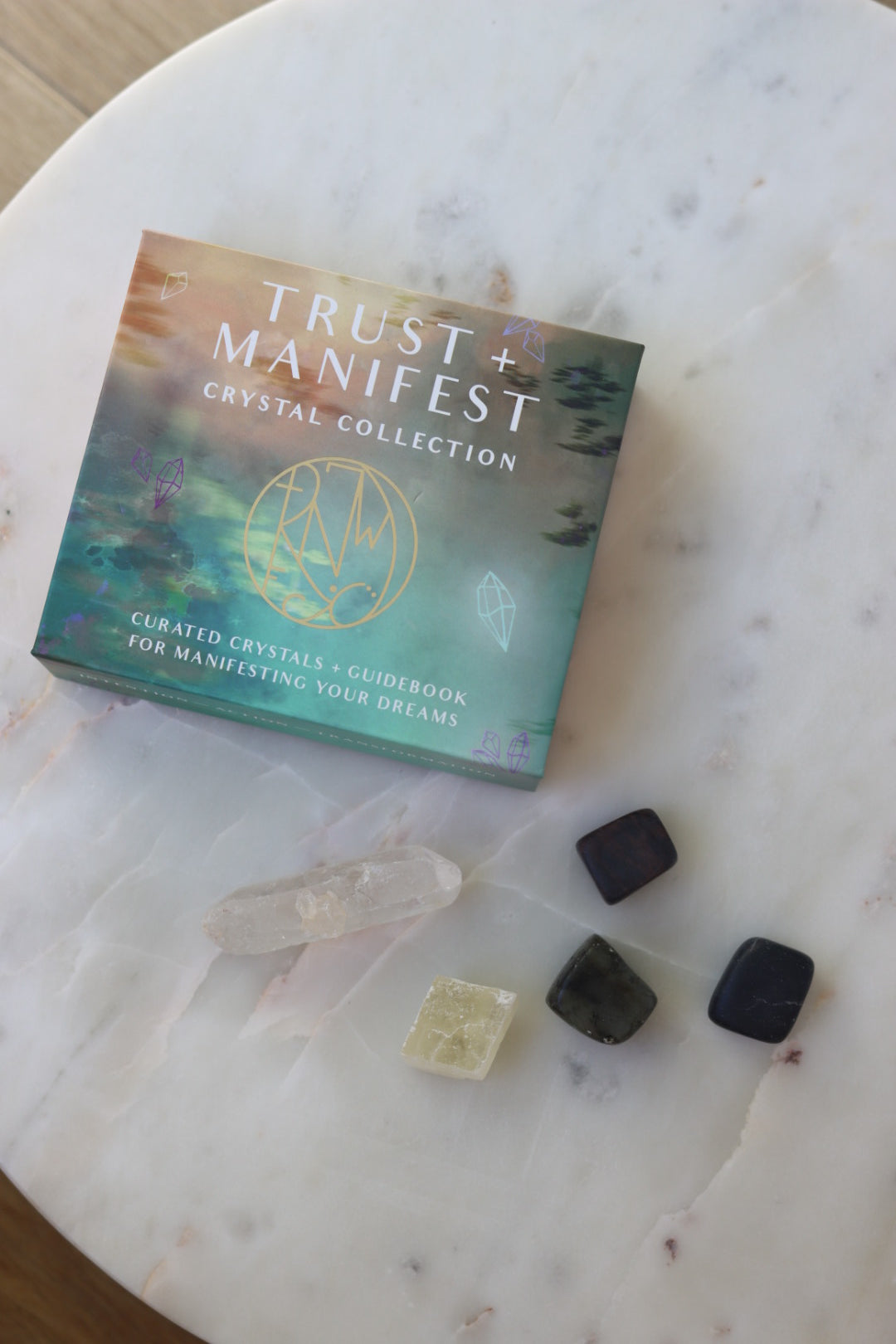 Trust & Manifest Crystal Stone Set