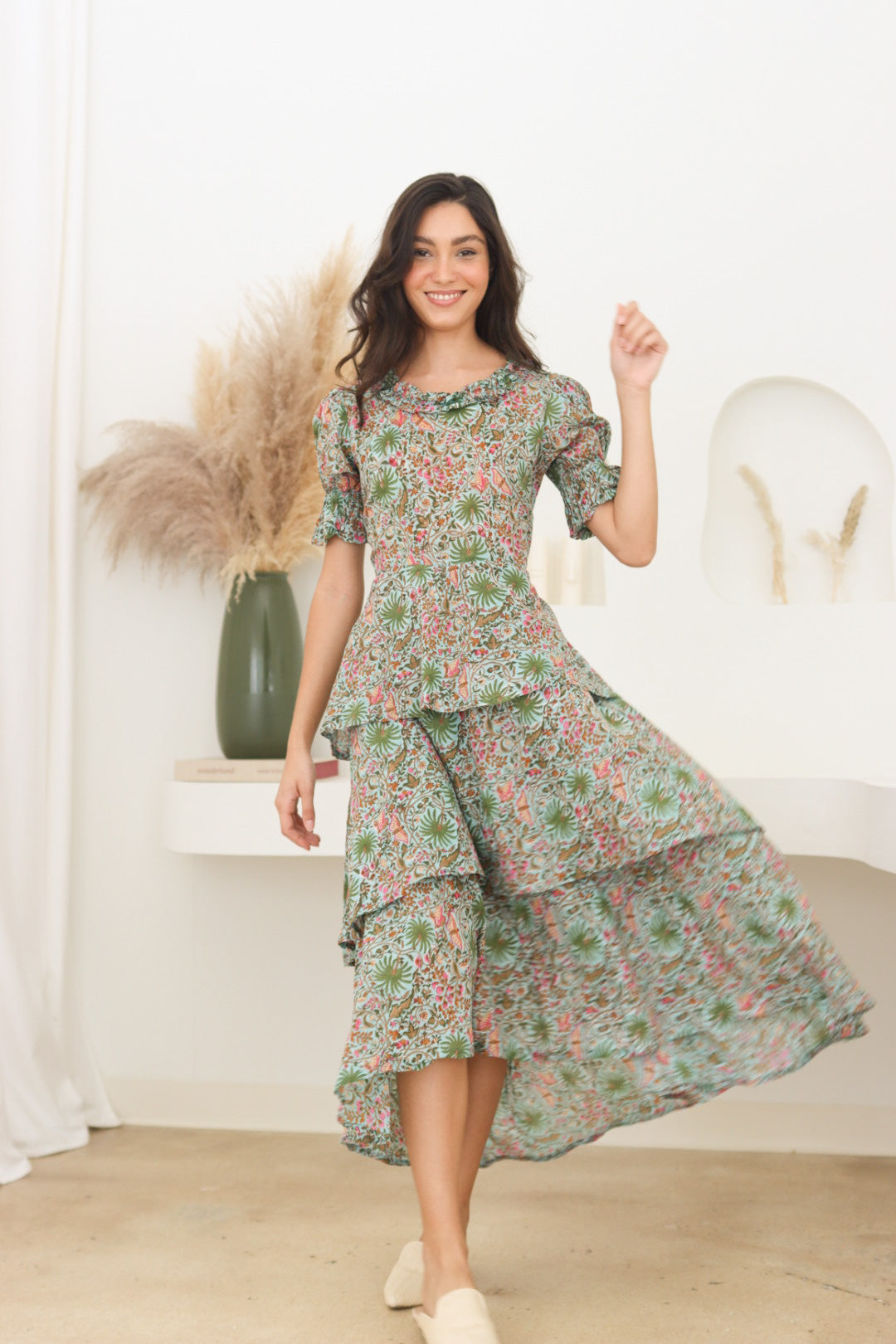 Words Palm Spring Dress